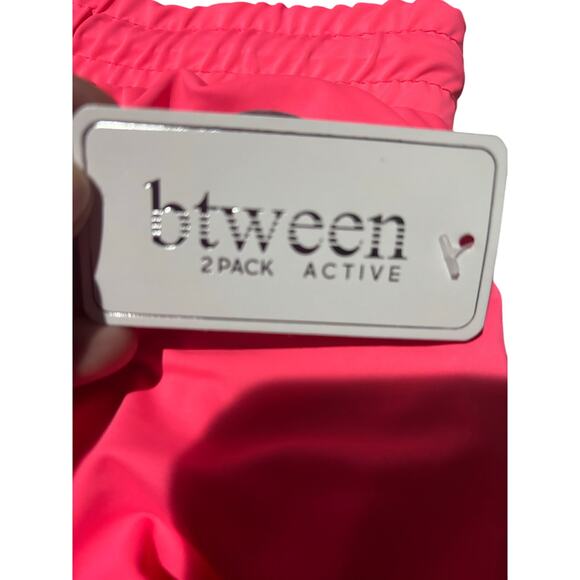 Btween 10 running shorts silkie with under short attached nwt perfect - Picture 2 of 6